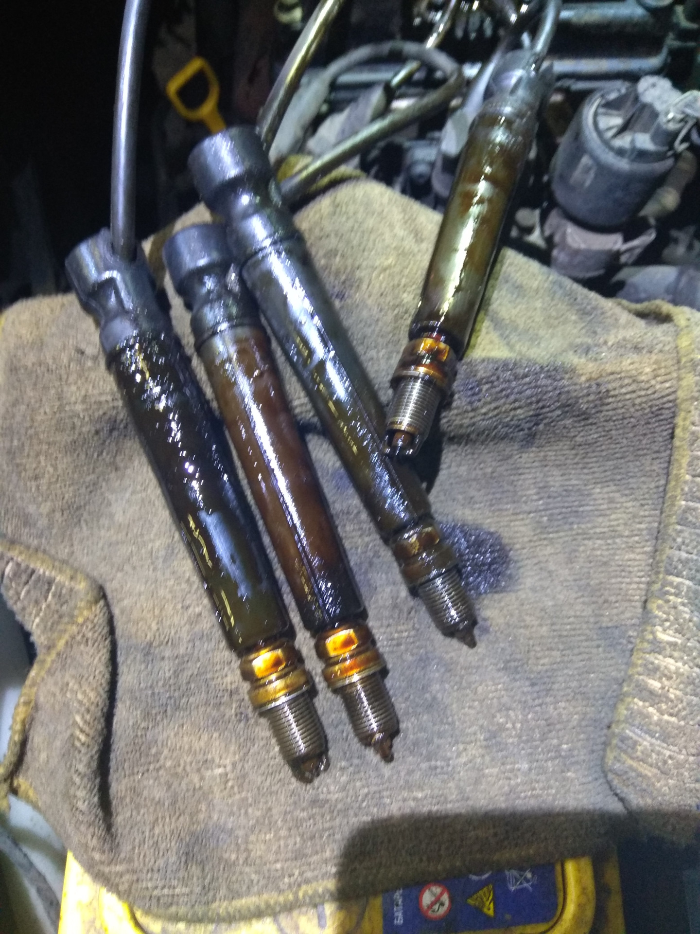 Масло в свечах давно меняли? — DRIVE2