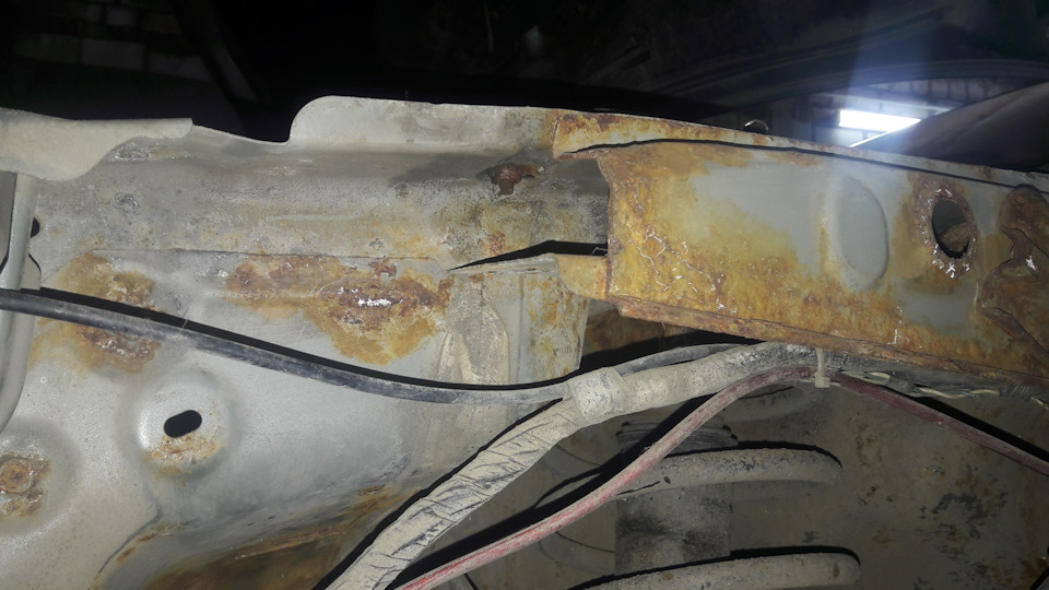 Лонжероны — Mitsubishi Lancer IX