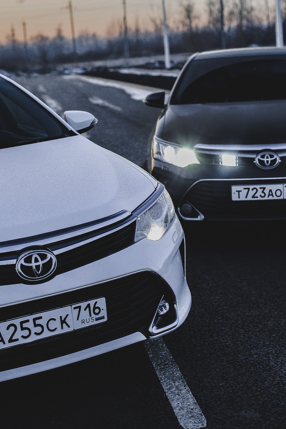 Toyota Camry Black or White? — DRIVE2