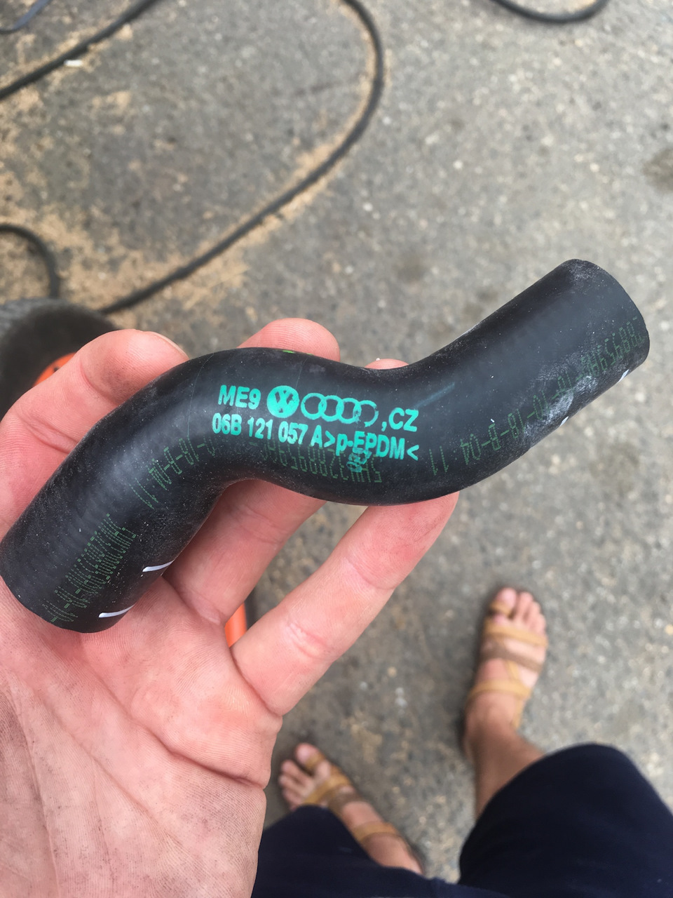 Опять течка — Audi A4 (B6), 1,8 л, 2003 года своими руками DRIVE2