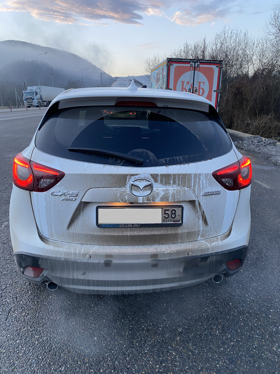 На НГ в Сочи или что делать, если замерзла незамерзайка. — Mazda CX-5 (1G),  2,5 л, 2015 года | путешествие | DRIVE2