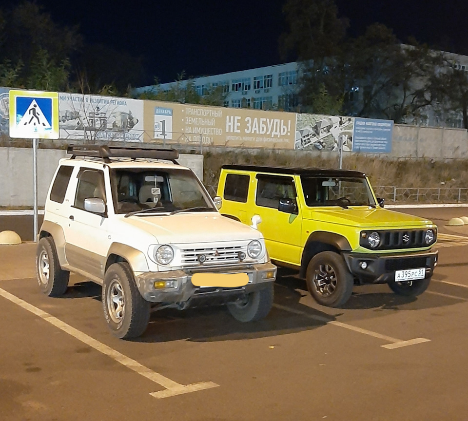 Авто как люди. — Suzuki Jimny (2018), 1,5 л, 2021 года | встреча | DRIVE2