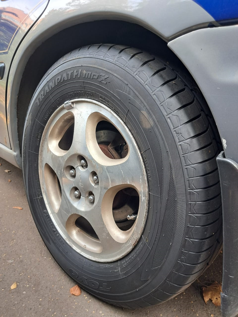 Новые колеса прописались на Субарике — Subaru Legacy Outback (BD/BG), 2 ...