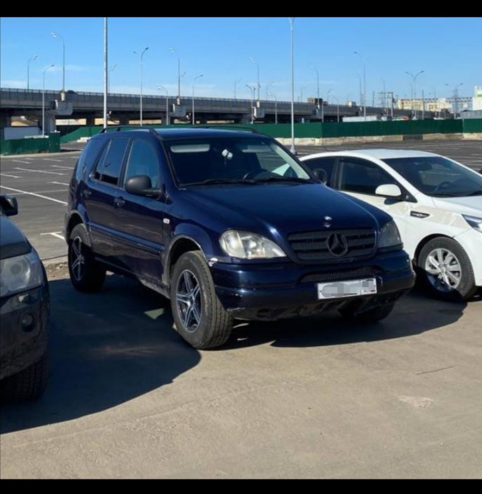 Это конечно не 55й, но ML в сердце. — Mercedes-Benz ML 55 AMG (W163), 5,4  л, 2003 года | покупка машины | DRIVE2