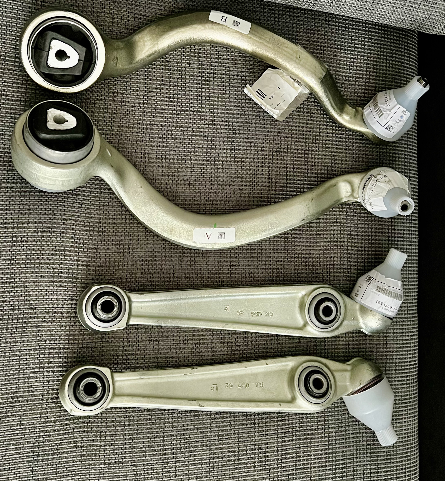 #03 BMW X6 E71 Рычаги передняя подвеска — BMW X6 (E71/E72), 3 л, 2010 ...