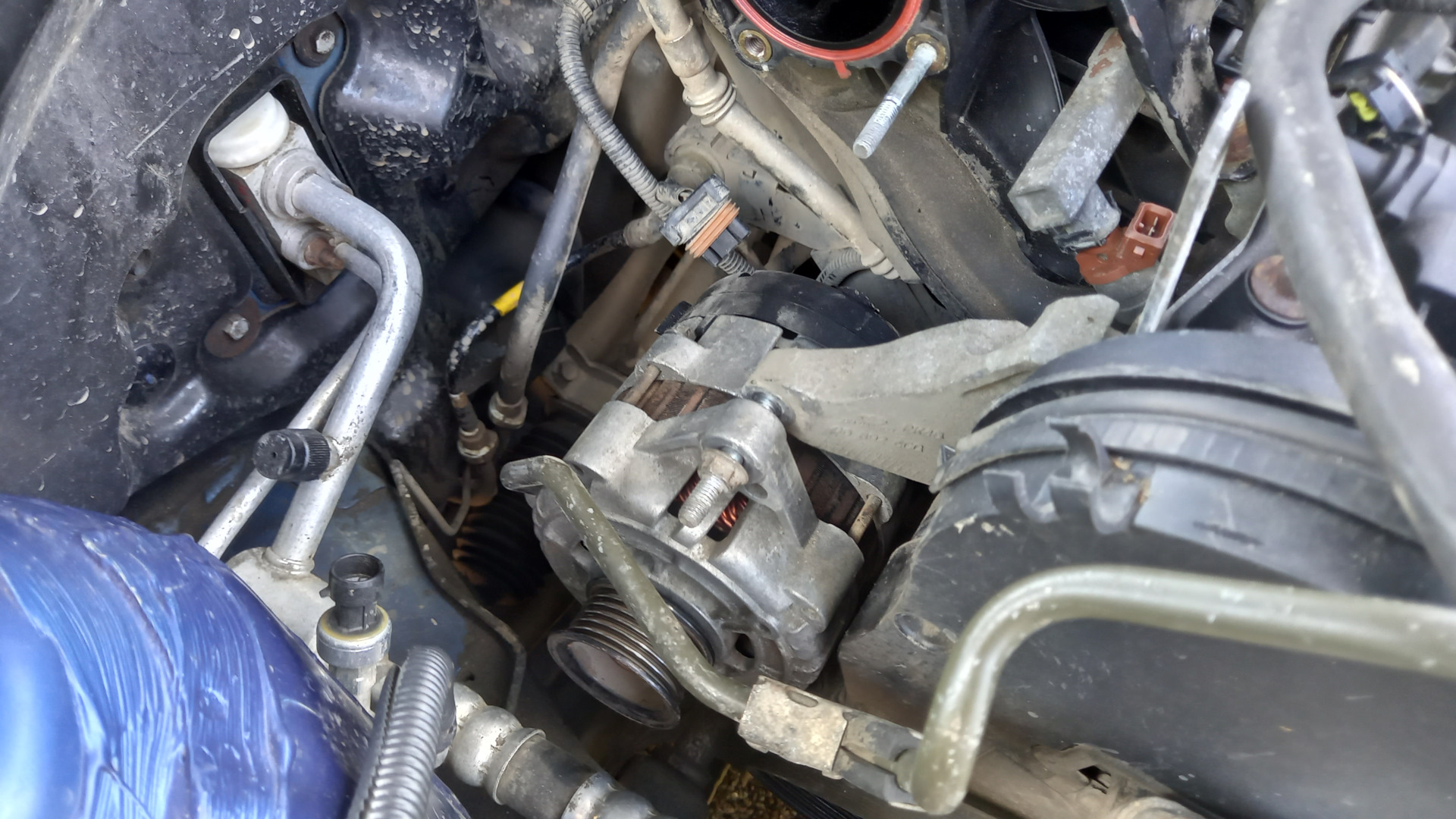 Генератор — Chevrolet Lacetti Sedan, 1,4 л, 2011 года | своими руками ...