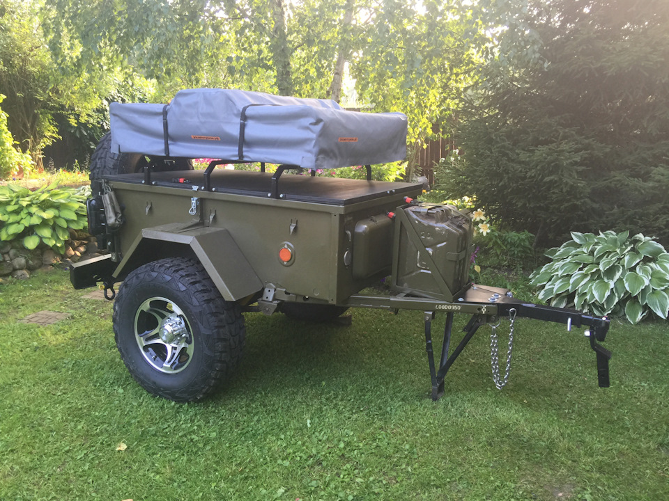 Большое путешествие экспедиционного прицепа УАЗ-8109 на Кольский п-ов ...