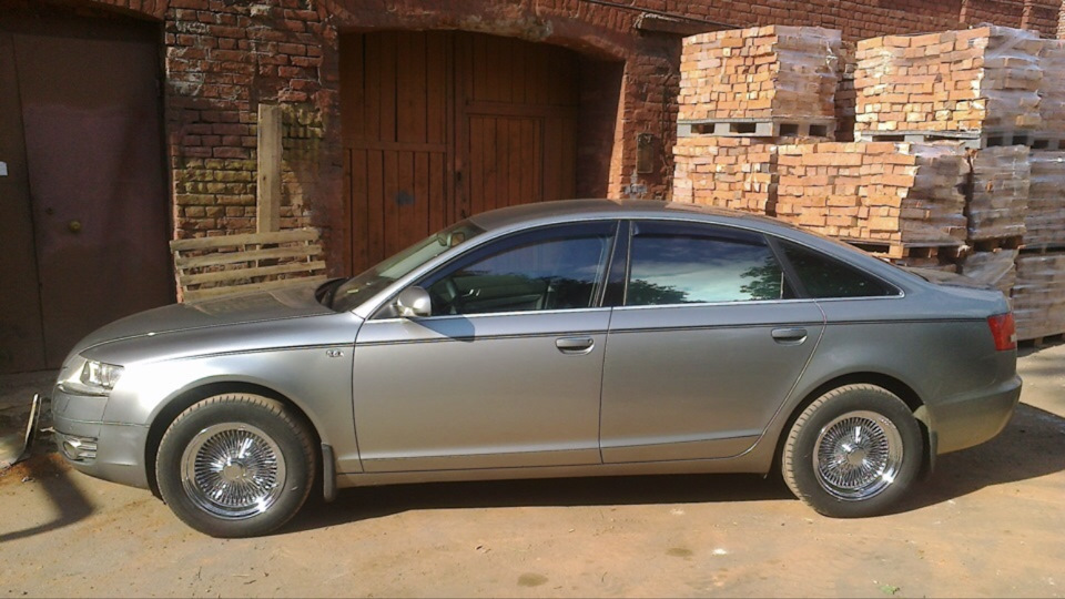 Спицевые диски на Audi — DRIVE2