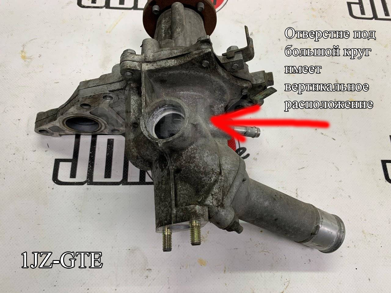 Как избавиться от помпы 1JZ-GTE TT с гидронасосом. Отличия водяных помп ...