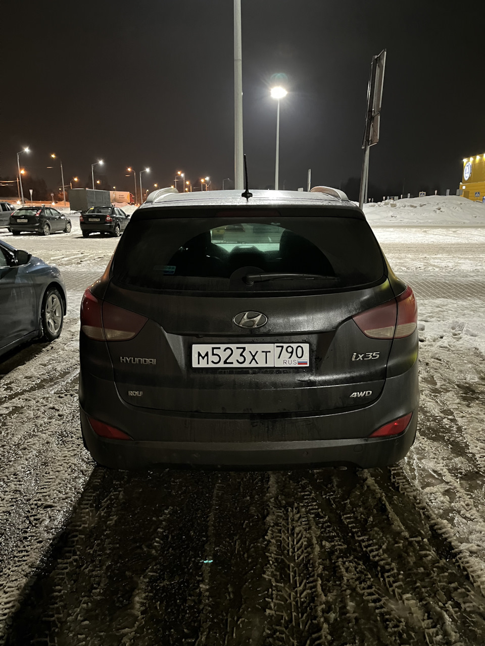 Бейн получил новые номера — Hyundai ix35, 2 л, 2013 года | покупка машины |  DRIVE2