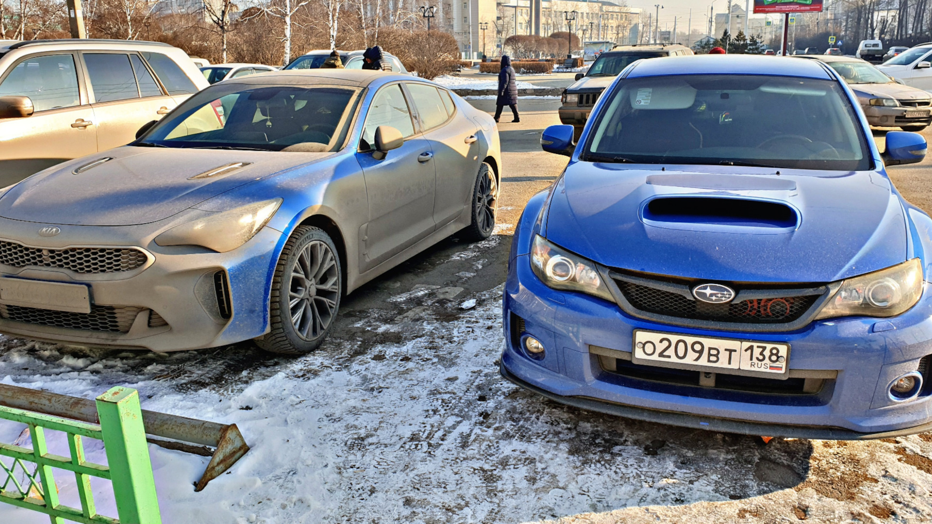 Subaru Impreza WRX (GP, GJ) 2.5 бензиновый 2011 | Быстрая Синяя машинка😉  на DRIVE2