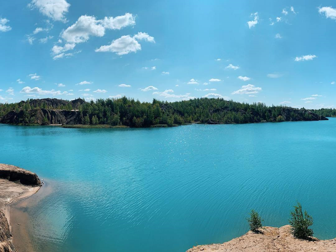 Голубые озера тульская фото