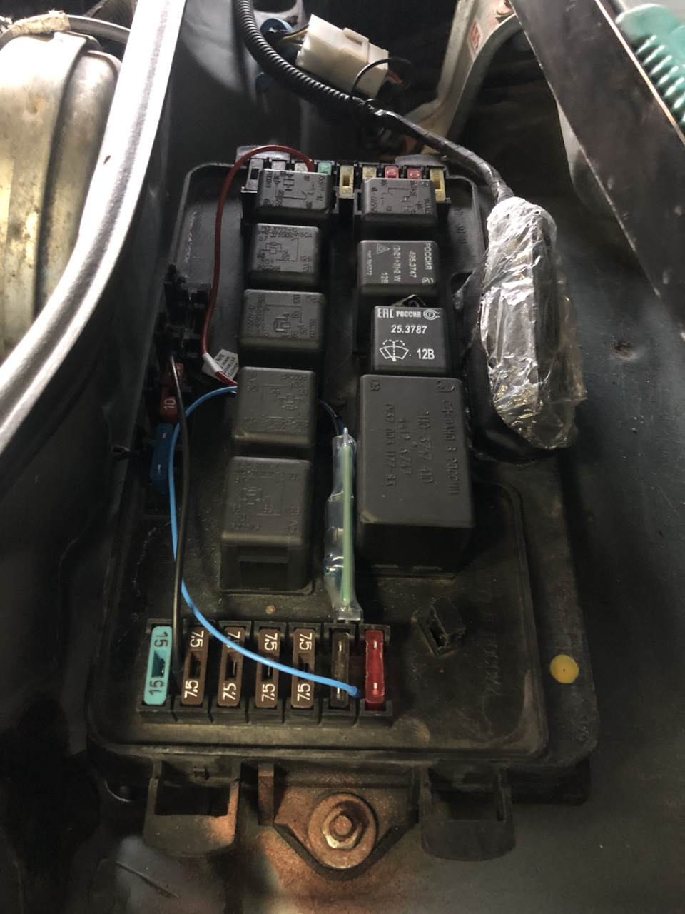 #14. ДХО или дальний в пол накала. — LADA 2114, 1,6 л., 2010 года ...