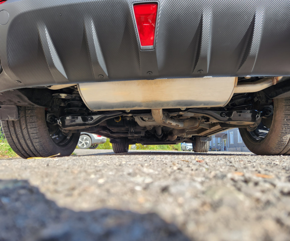 Покраска глушителя и алюминиевых банок. — Changan Uni-K, 2 л, 2023 года ...