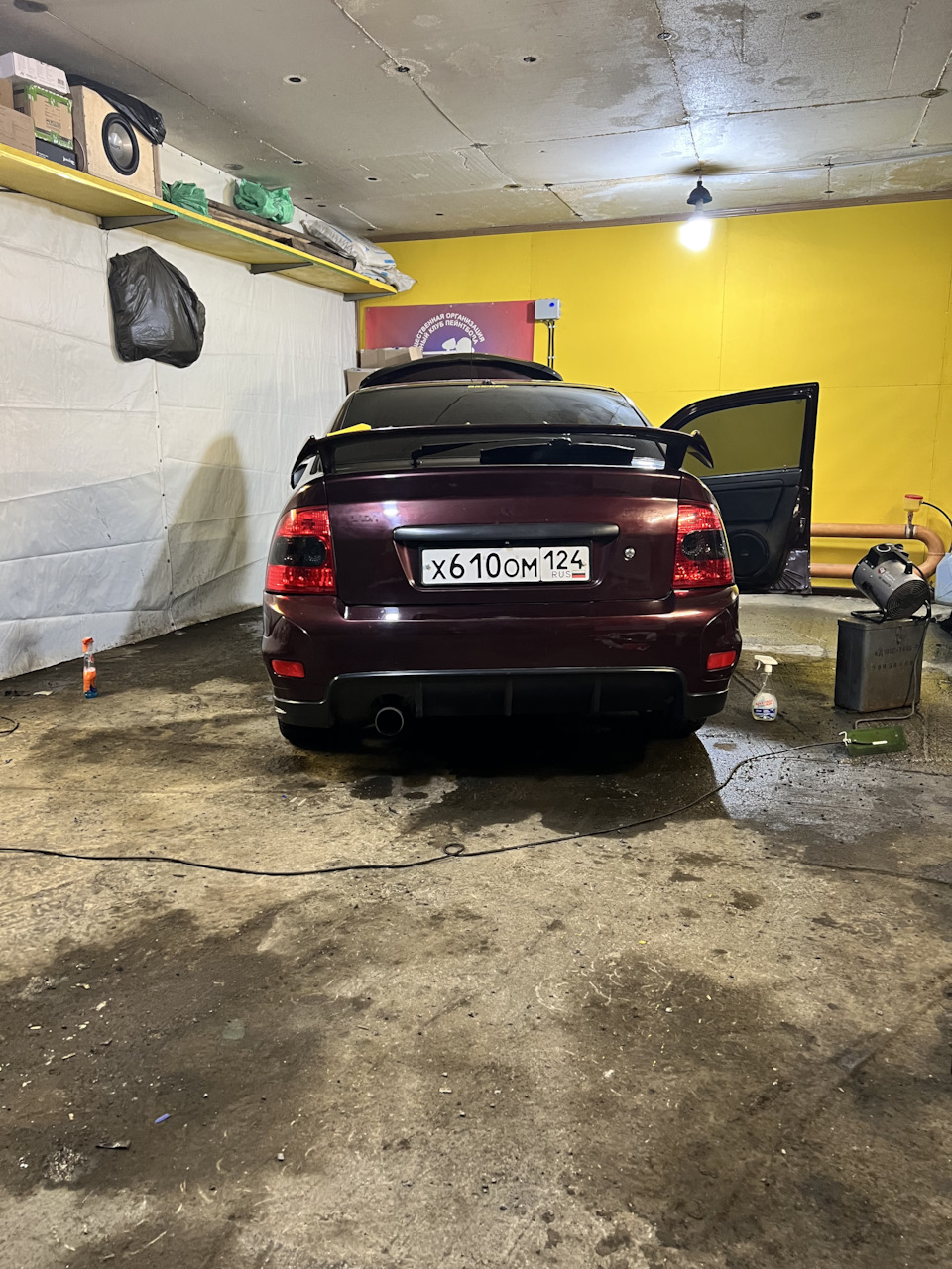 Немного черного к портвейну ))) — Lada Приора Купе, 1,6 л, 2011 года ...