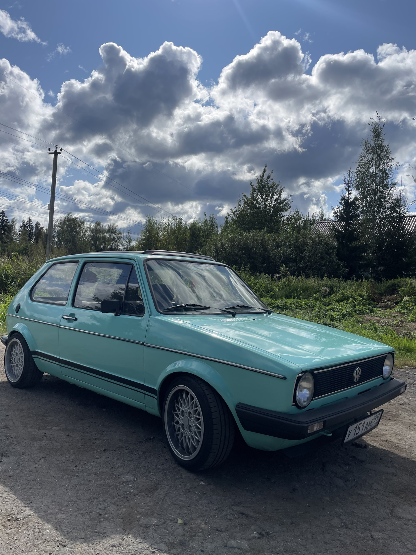 Урал АС-К1347 — Volkswagen Golf Mk1, 1,1 л, 1980 года | автозвук | DRIVE2