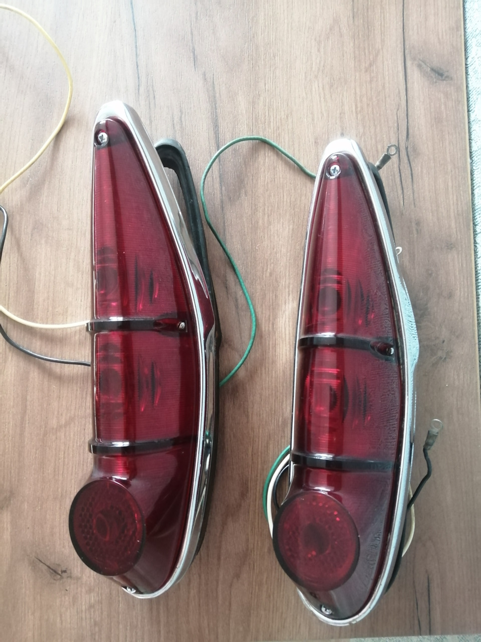 Новые фары для москвича