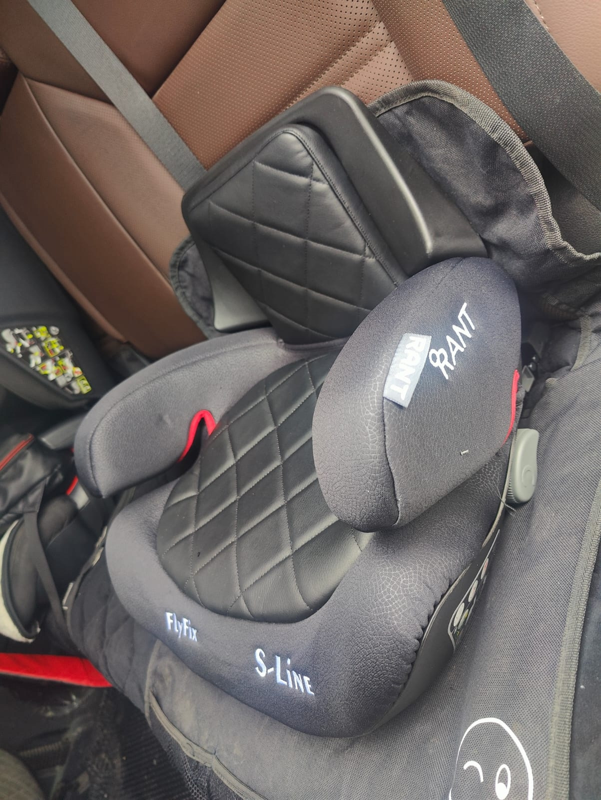 Автокресло детское Rant Flyfix isofix группа 2/3 от 3 о 12 лет вес 15 ...