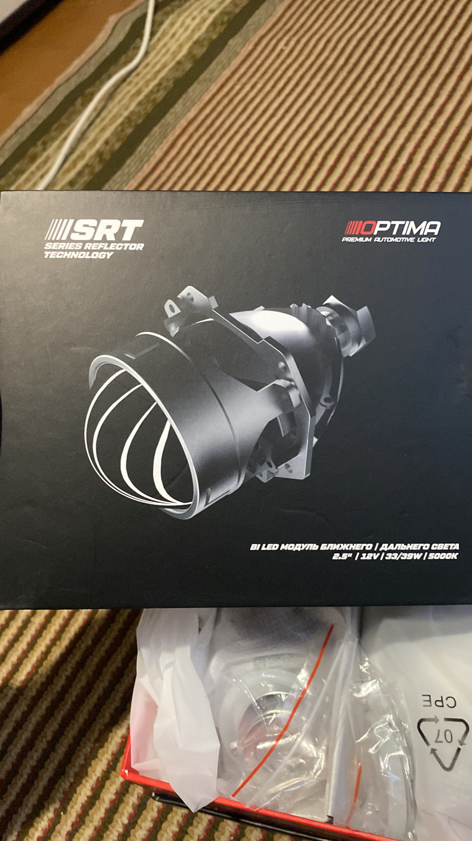 Фары АМГ +Bi Led 2,5 — Lada Приора седан, 1,6 л, 2016 года | тюнинг ...