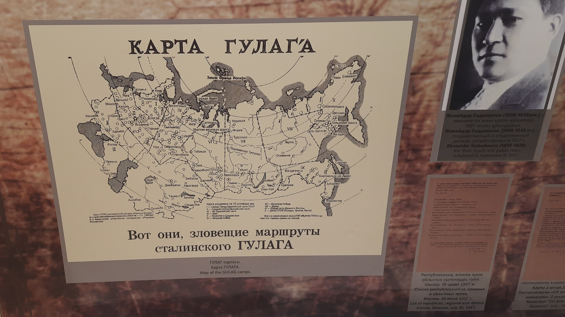 Карта гулага