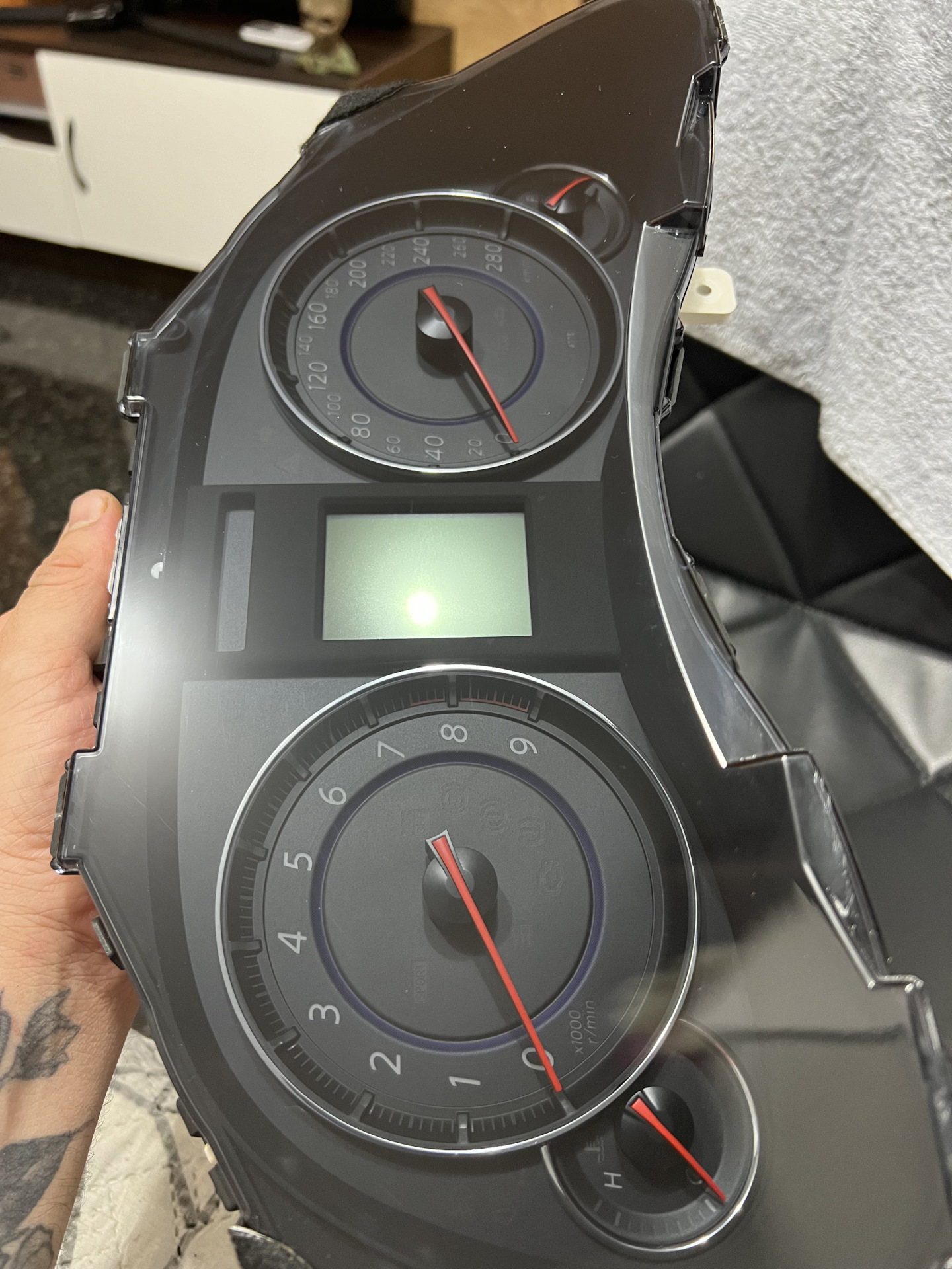 Полировка приборной панели Infiniti FX35 S51 — Infiniti FX (2G), 3,5 л ...