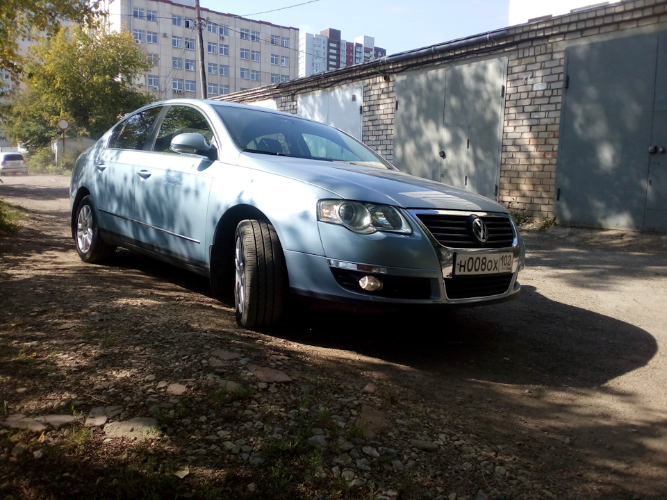 Замена ГРЗ — Volkswagen Passat B6, 1,6 л, 2007 года | фотография | DRIVE2