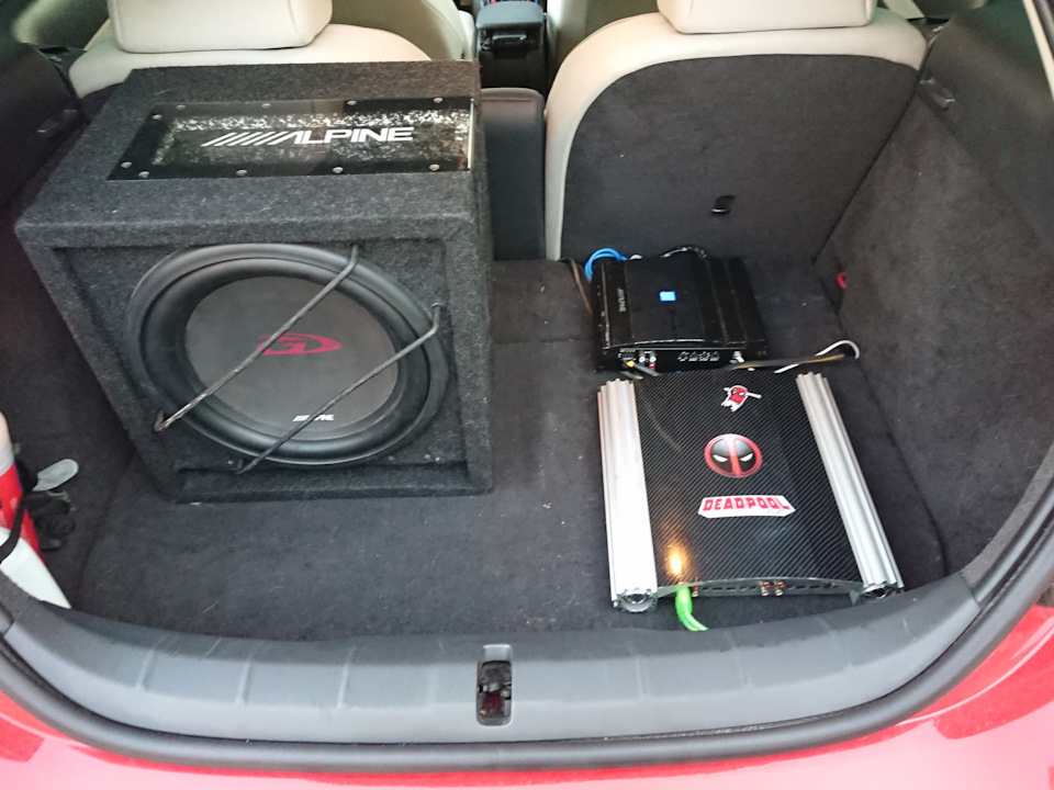 Тестирование линейных выходов и подключение усилителя на фронтальные ...