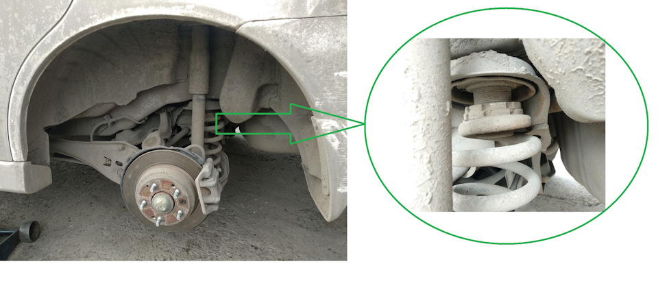 Увеличение клиренса Хонда Одиссей RA6-9 — Honda Odyssey (2G), 2,3 л ...