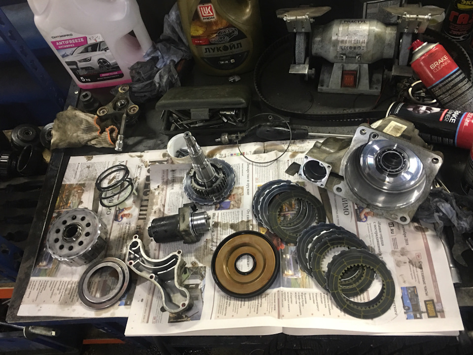 Хендай Санта Фе 3 дизель/Акпп замена раздатки и профилактика муфты ...