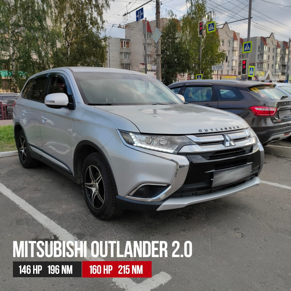 Чип-тюнинг Mitsubishi Outlander 3