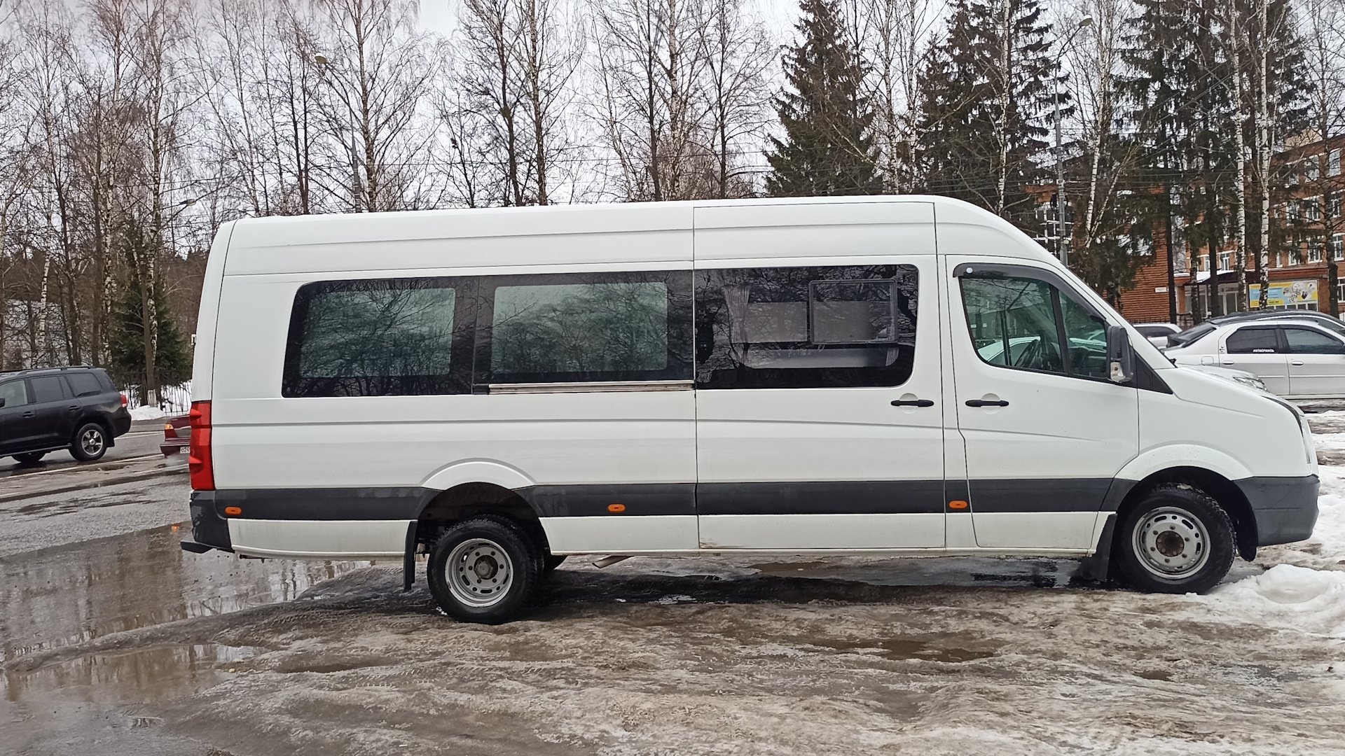 Volkswagen Crafter (1G) 4.3 бензиновый 2009 | Бус (3uz-fe) на DRIVE2