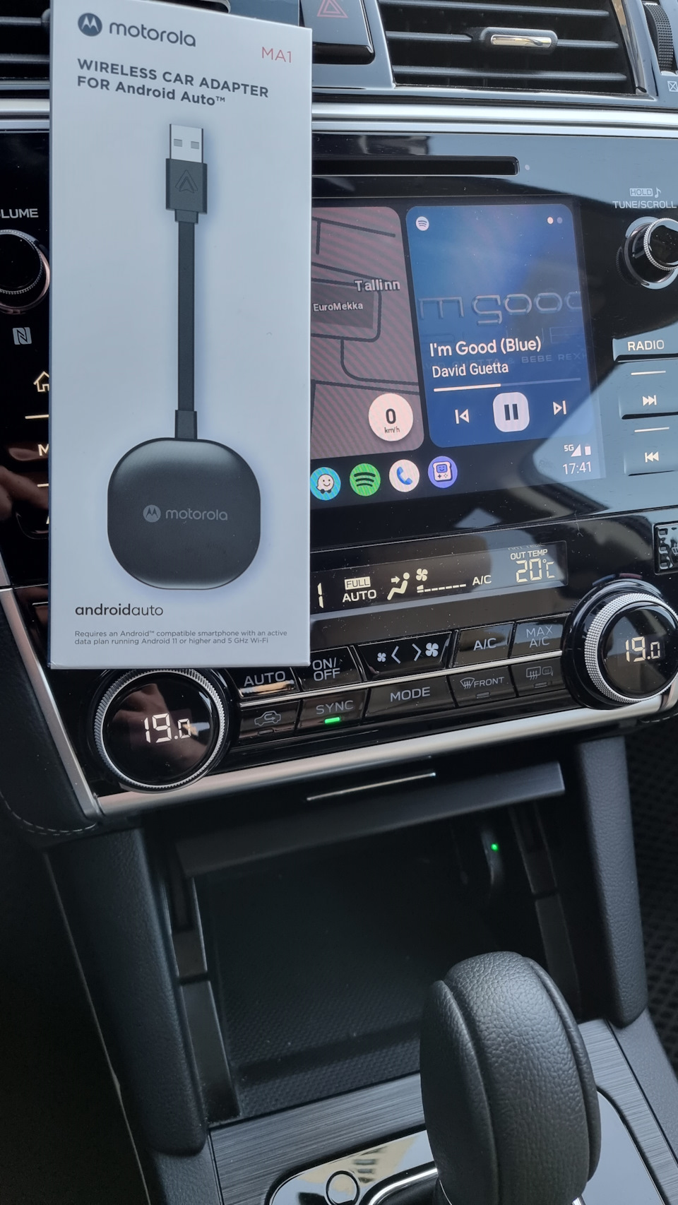 Беспроводной Android Auto — Motorola MA1 — Subaru Outback (BS), 2,5 л, 2019  года | аксессуары | DRIVE2