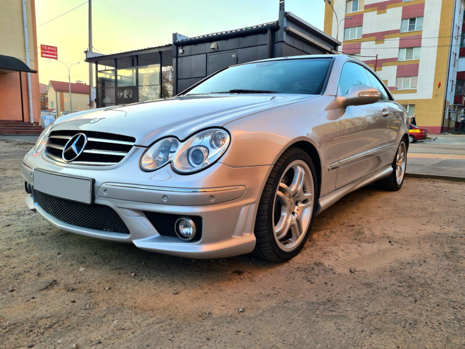 [786] Переход на R18 clk 55 AMG double spoke IV — Mercedes-Benz CLK ...