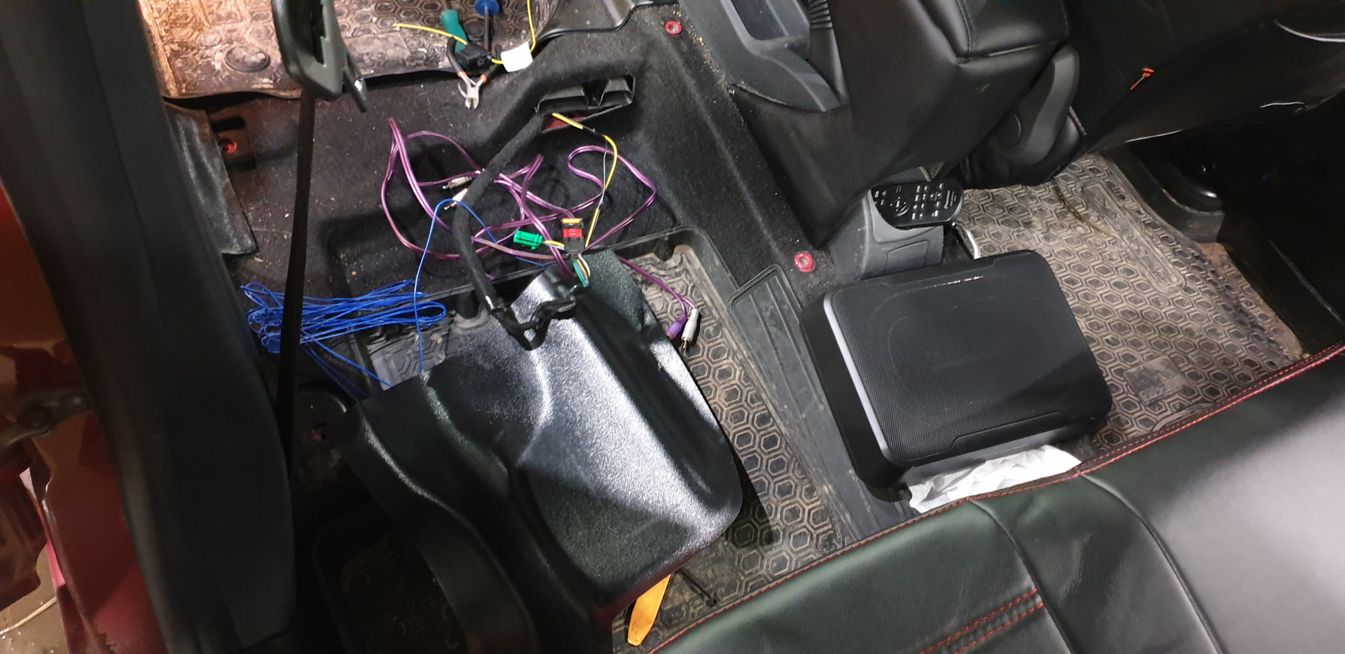 Pioneer ts wx130da фото установки в авто