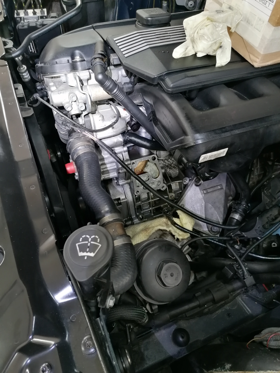 Утечка антифриза Е60 М54. — BMW 5 series (E60), 3 л, 2003 года | своими ...