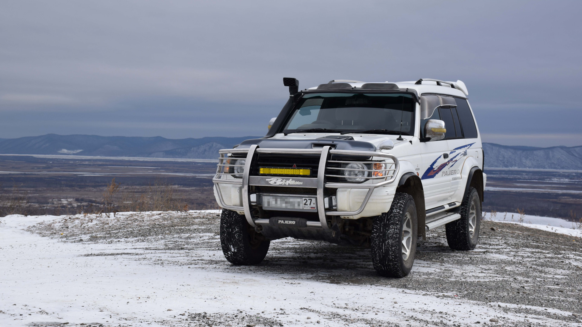 Mitsubishi Pajero (2G) 2.8 дизельный 1995 | 4М40Т Снежный Барс на DRIVE2