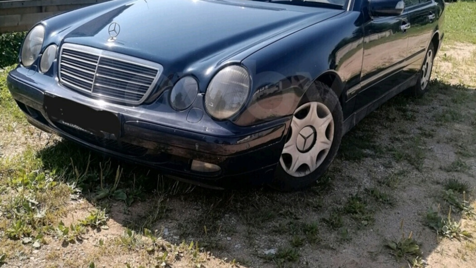 Замена тягового реле стартера и АКБ — Mercedes-Benz E-class (W210), 2,2 ...