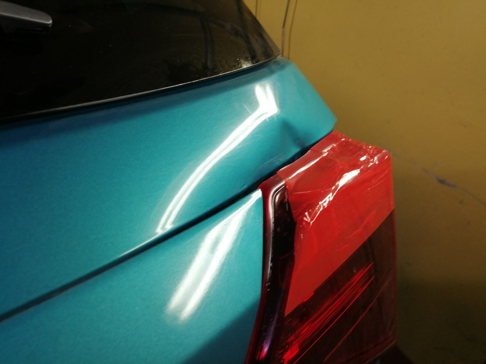 Сузуки Витара. Ремонт багажника без покраски. — Bezpokras на DRIVE2