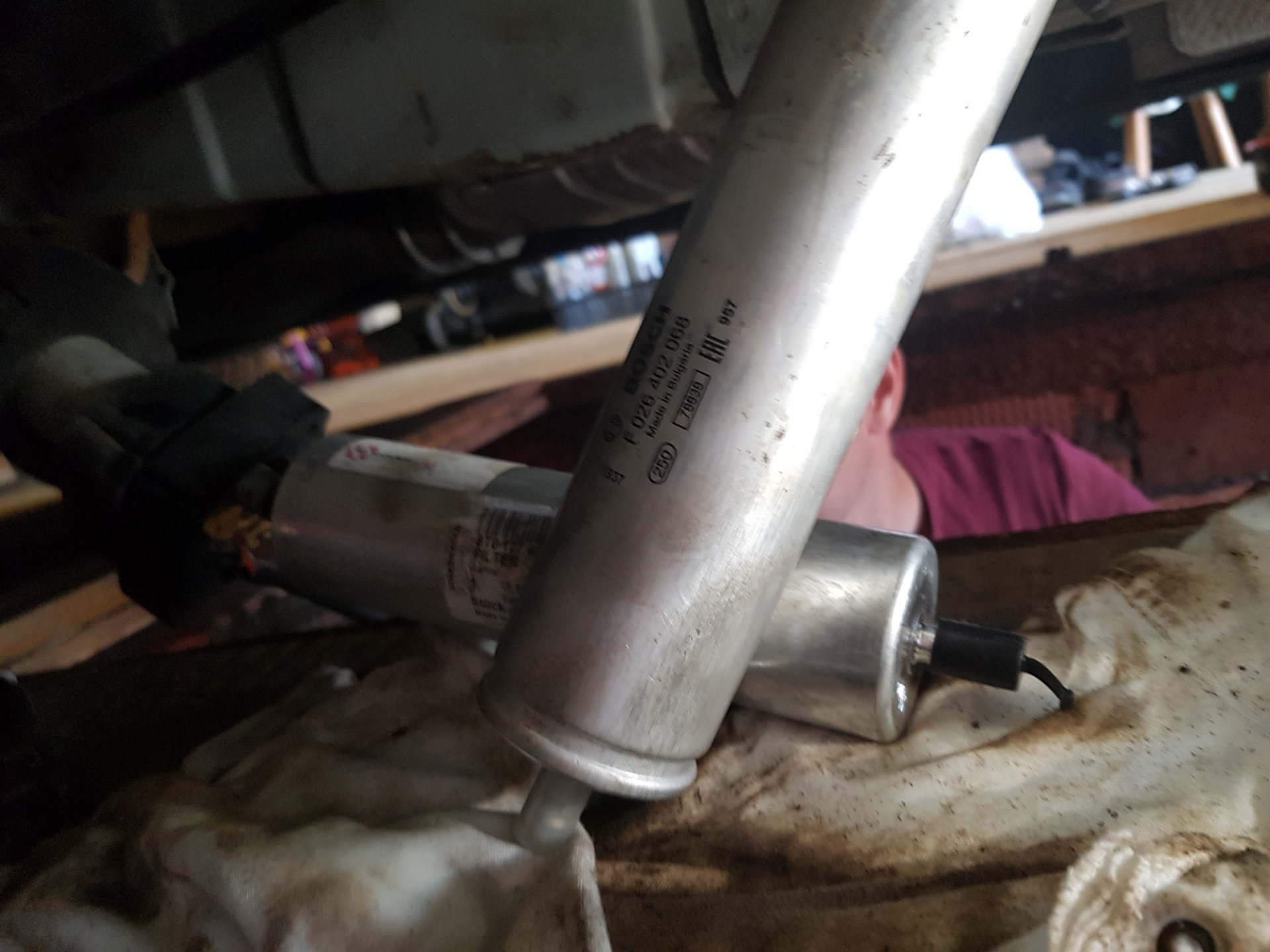 Замена масла в АКПП и мосту, поменял топливный фильтр. — Audi Q5 (1G ...