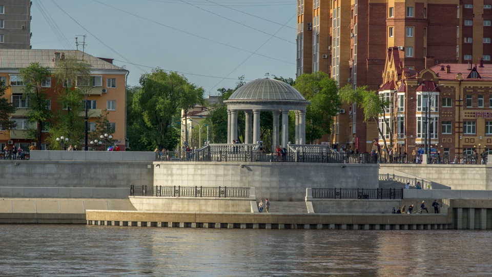 Картинка набережная благовещенск