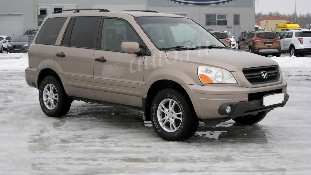 Honda Pilot (1G) 3.5 бензиновый 2003 | 3,5АТ 244л.с. на DRIVE2