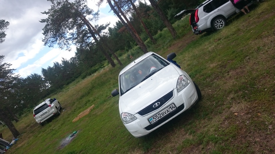 Замена "блока комфорта" — Lada Приора хэтчбек, 1,6 л, 2013 года ...