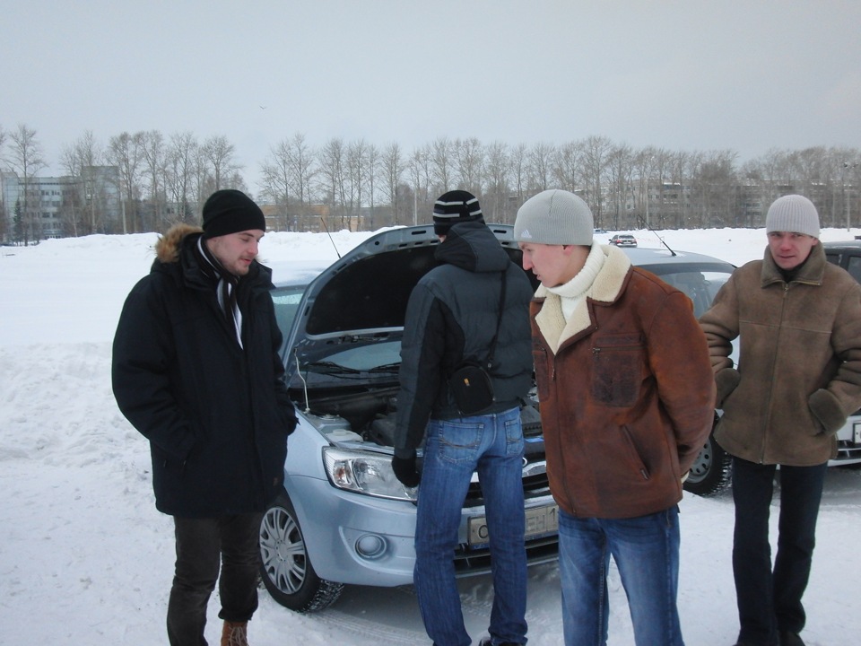 Фотоотчет со встречи Грантаводов у Медиа Маркта (19.01.2013) Набережные ...