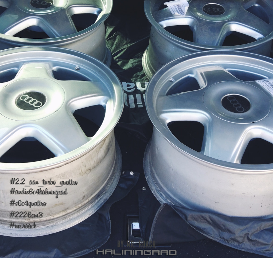 Диски r16 — Audi S6 (C4), 2,2 л, 1995 года | колёсные диски | DRIVE2