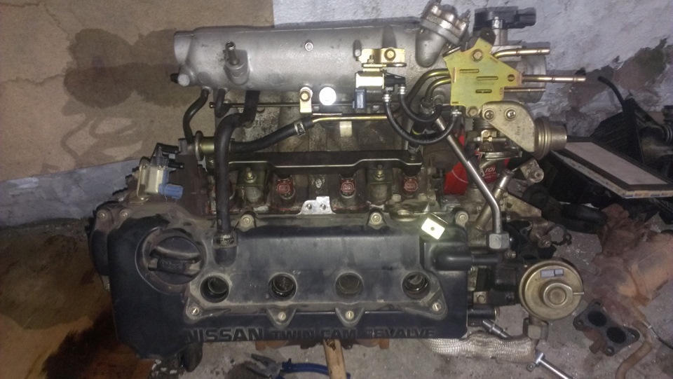 Прогорела прокладка под головкой — Nissan Sunny (B15), 1,5 л, 1999 года ...