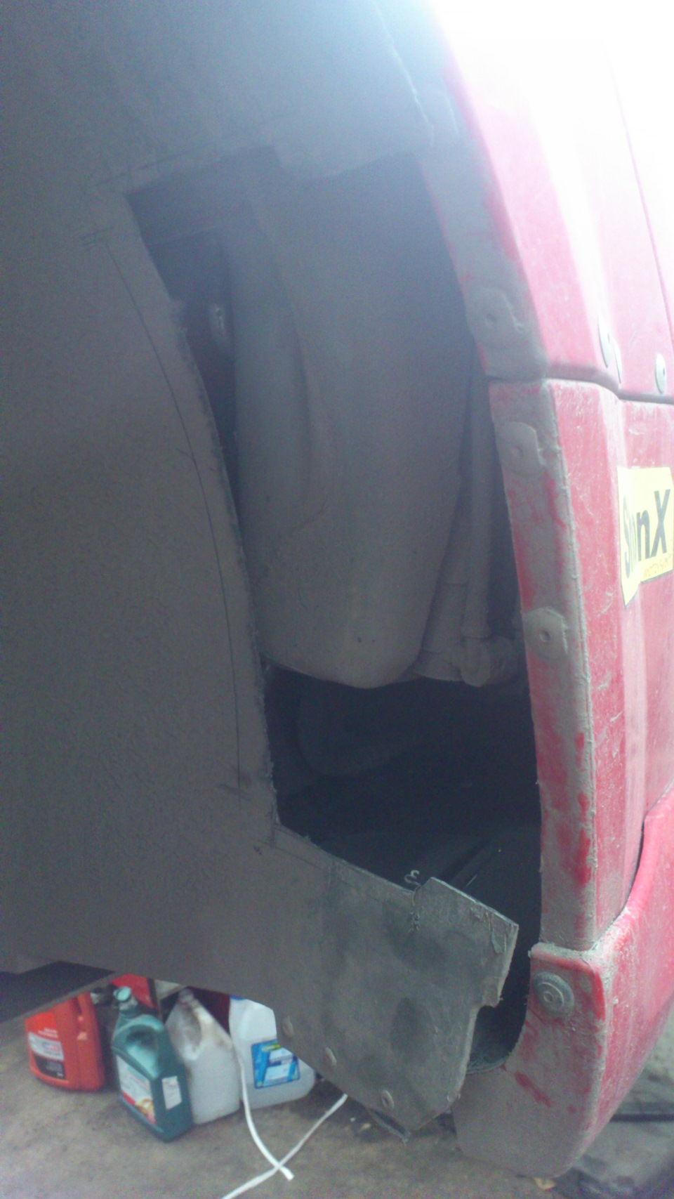 Доработка ( ремонт ) локеров — Citroen C2 VTS, 1,6 л, 2008 года ...