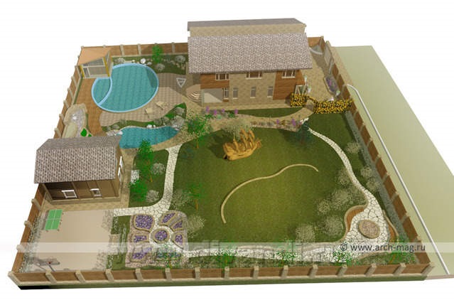 Участок с домом баней и беседкой (46 фото) " НА ДАЧЕ ФОТО