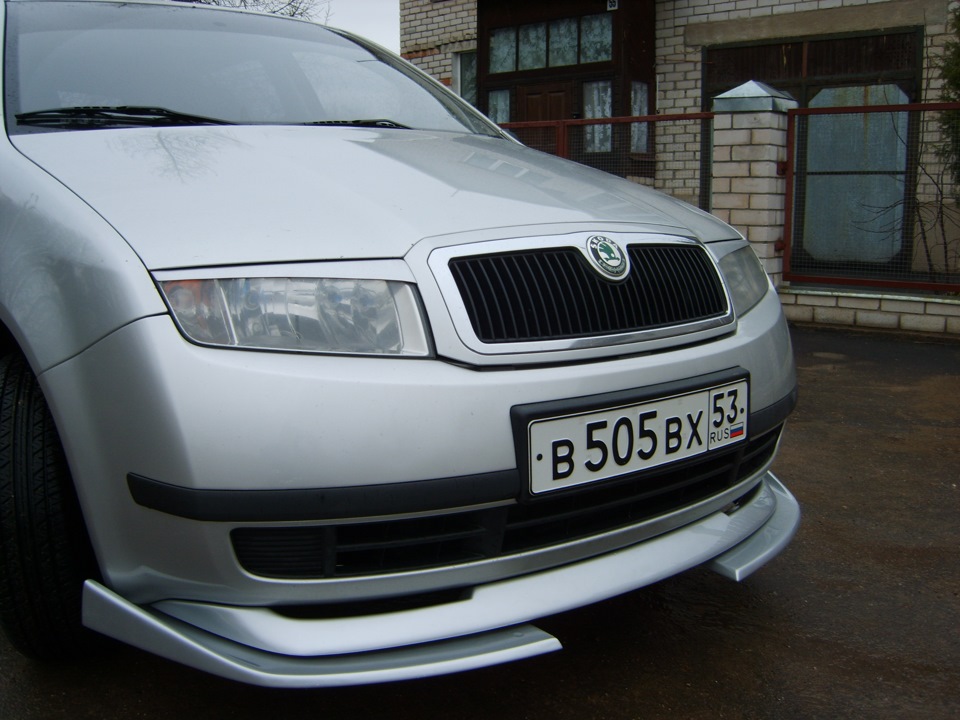 Элероны своими руками — Skoda Fabia Mk1, 1,4 л., 2002 года | тюнинг ...