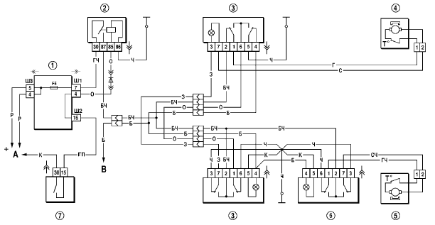 Установка ЭСП (схемы, проводка и т.п ) — Lada 2105, 1,5 л, 1982 года ...