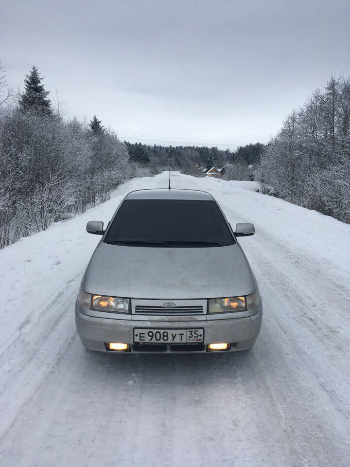 ваз 2110 снежка на стиле